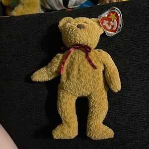 Ty Beanie Baby “Curly” rare, retired, 1996/1993, tag errors